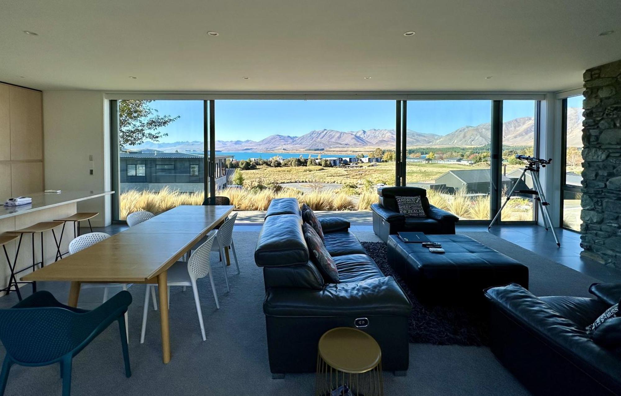 Luxury Lakeview Apartment - Lake Tekapo Kültér fotó
