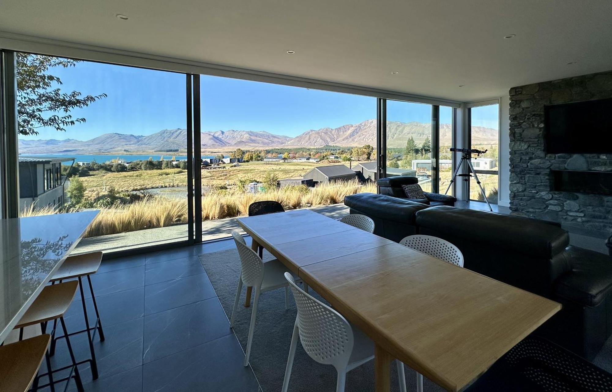 Luxury Lakeview Apartment - Lake Tekapo Kültér fotó