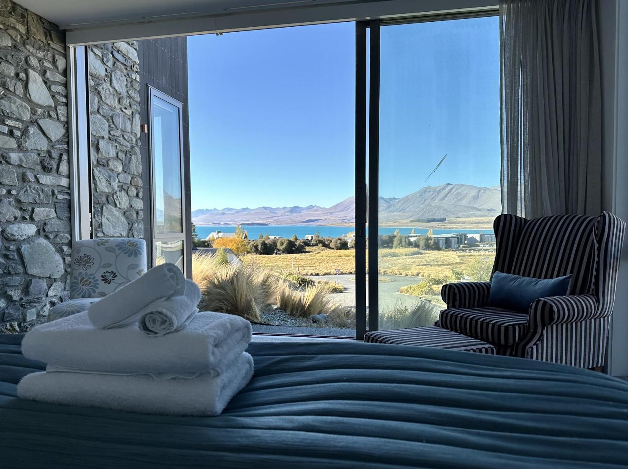 Luxury Lakeview Apartment - Lake Tekapo Kültér fotó