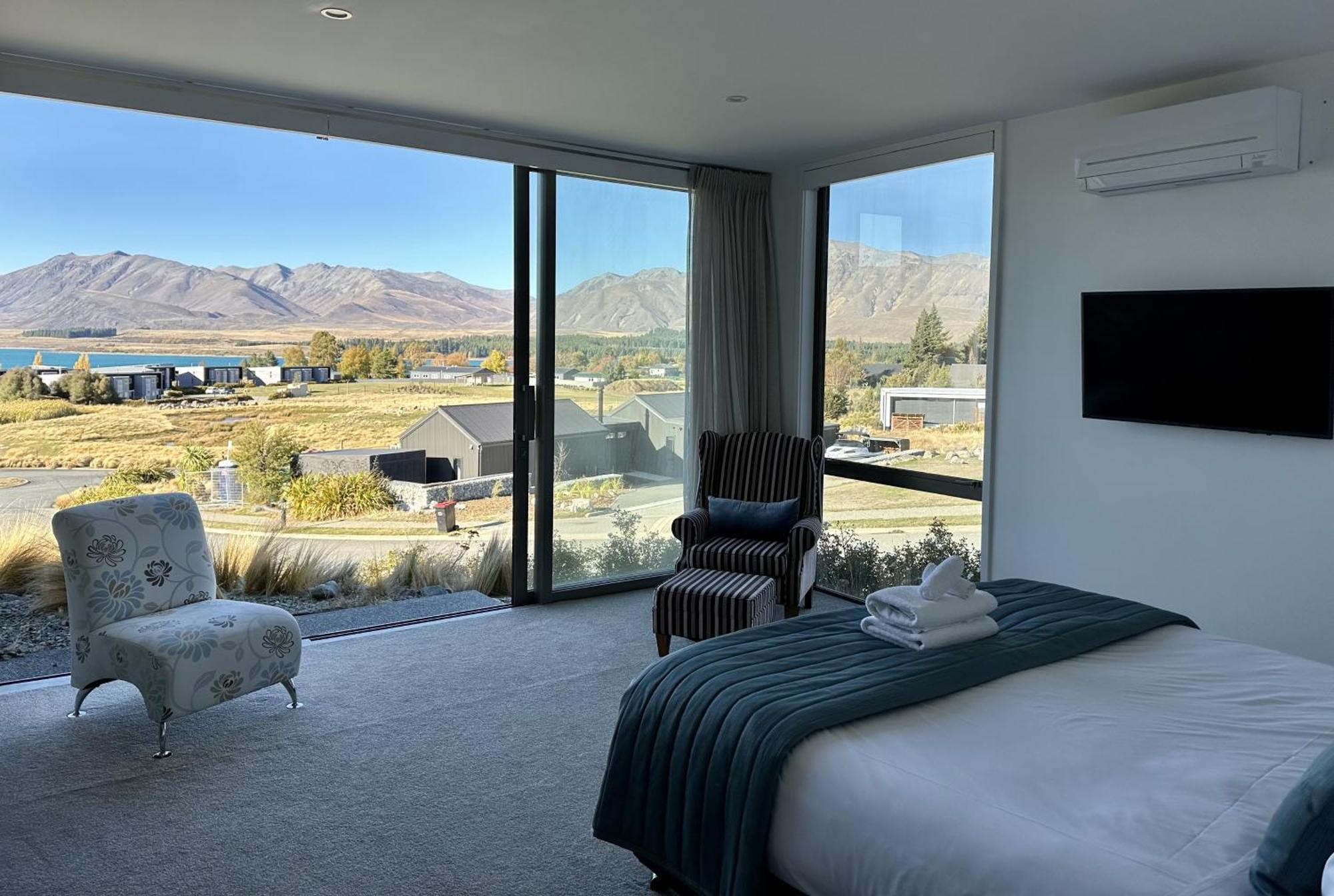 Luxury Lakeview Apartment - Lake Tekapo Kültér fotó