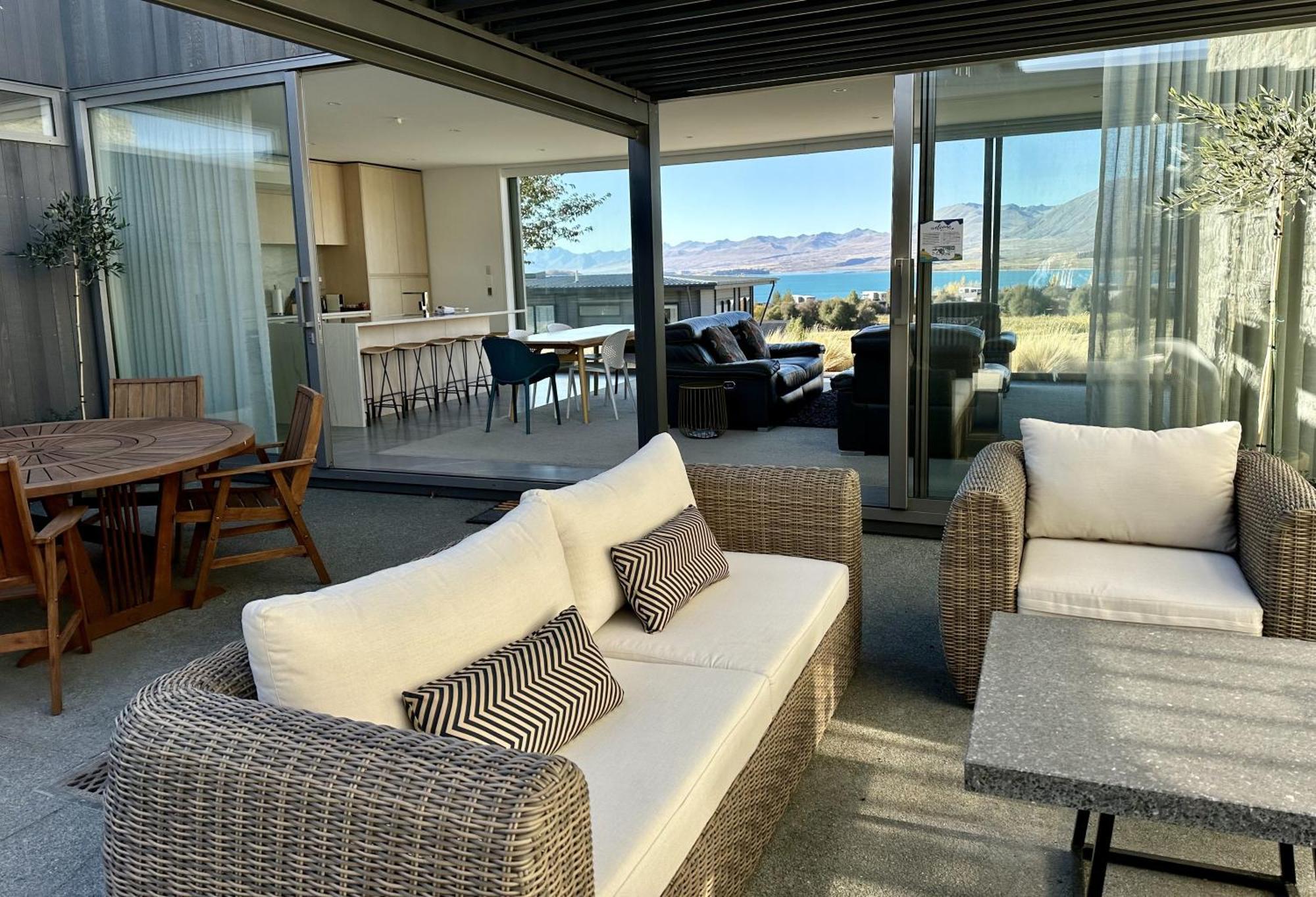 Luxury Lakeview Apartment - Lake Tekapo Kültér fotó