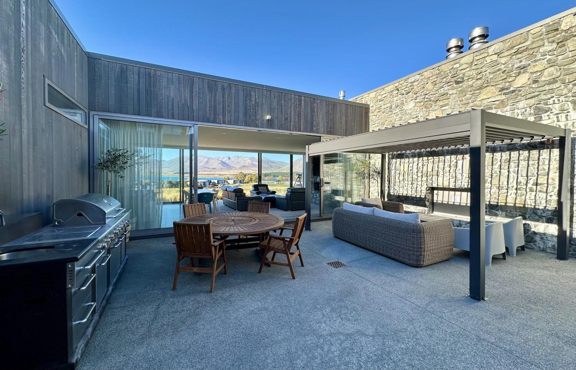 Luxury Lakeview Apartment - Lake Tekapo Kültér fotó